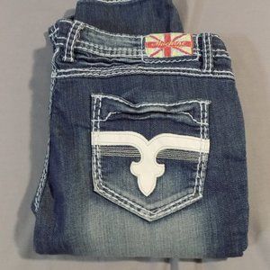 MACHINE brand from ITALY Jeans Straight Leg Skinny
